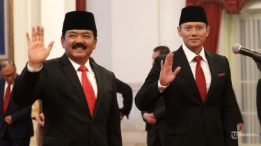 Cerita AHY Malam-malam Sowan ke Hadi Tjahjanto Jelang Dilantik Sebagai Menteri ATR/ BPN