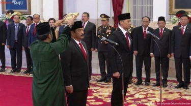 VIDEO Momen Pelantikan Hadi Tjahjanto Sebagai Menkopolhukam dan AHY Menjadi Menteri ATR/BPN