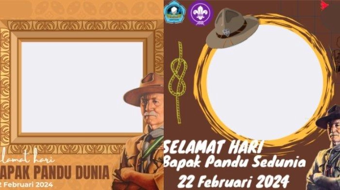 50 Link Twibbon Hari Bapak Pandu Dunia 2024, Beserta Cara Membuatnya