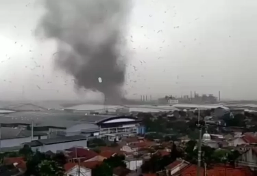 BRIN: Puting Beliung di Bandung Kejadian Langka