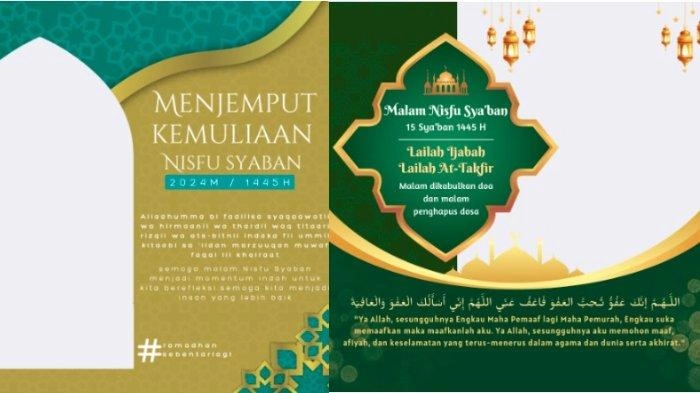 50 Link Twibbon Nisfu Syaban 2024, Beserta Cara Membuatnya