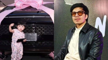 Atta Halilintar Kasih Kado Mobil di Ulang Tahun ke-2 Ameena