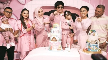 Serba Pink, Ini 7 Potret Gaya Selebriti di Ultah Ameena: Dari Aaliyah Massaid hingga Ashanty yang Pakai Barang Branded!