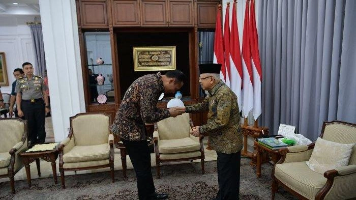 AHY Temui Wapres Ma'ruf Amin, Silaturahmi Setelah Dilantik Sebagai Menteri ATR/BPN