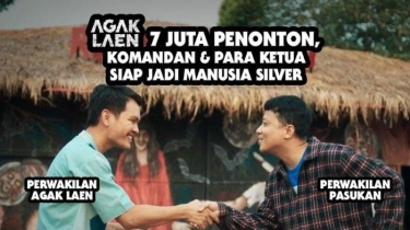 Jika Tembus 7 Juta Penonton, Pemain Film Agak Laen Bakal Jadi Manusia Silver