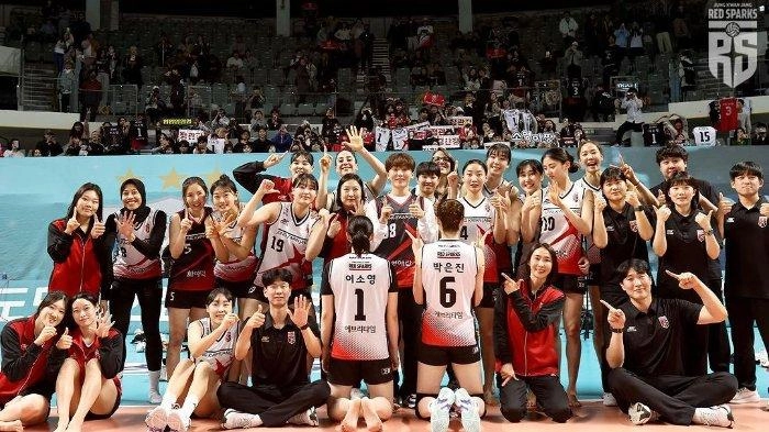 Red Sparks Tuai Pujian dari Pelatih GS Caltex & IBK Altos, Dukung Megawati Cs Tembus Play-off