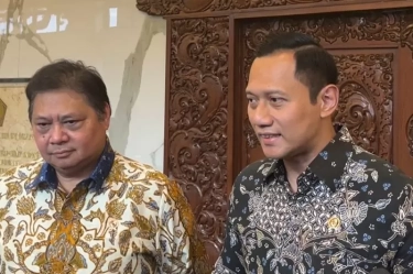 AHY Sowan ke Airlangga, Silaturahmi Sekaligus Minta Arahan Terkait Reforma Agraria