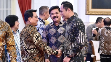 AHY-Moeldoko Kini Salaman di Istana, Masihkan Cikeas Menang 19-0 dari Moeldoko?