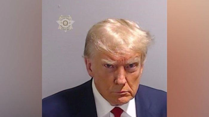 Donald Trump Sebut Mugshot dan Dakwaan Hukum yang Menjeratnya Justru Menarik Pemilih Kulit Hitam