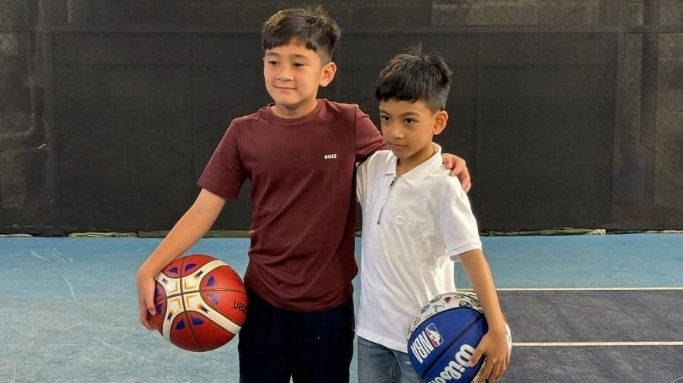 Anak Sultan vs Putra Cawapres, Beda Harga Sepatu Basket Rafathar dan Jan Ethes, Lebih Mahal Siapa?