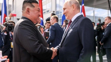 Kim Jong Un Turun Gunung, Kirim 6.700 Kontainer Berisi Amunisi ke Putin Demi Kemenangan Perang Rusia