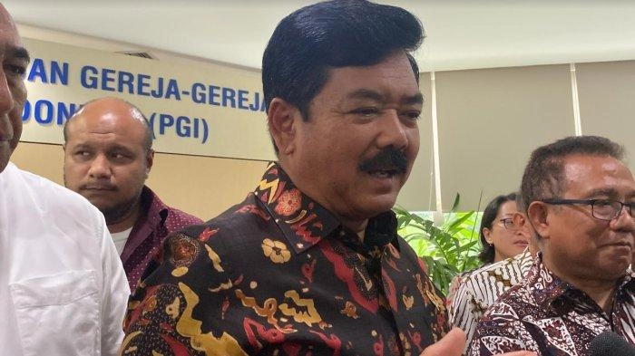 Menko Polhukam Hadi Tjahjanto Sambangi Kantor Pusat PGI di Salemba