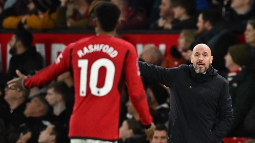 Hubungan Marcus Rashford dan Erik ten Hag Retak, Ruang Ganti Manchester United Masih Terus Memanas