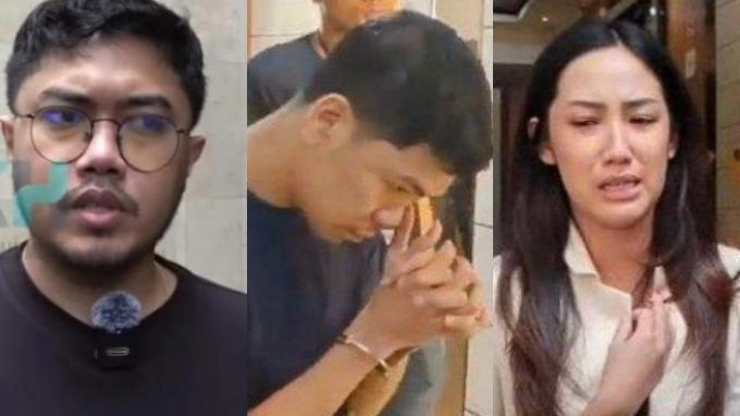 Hadiri Proses Rekonstruksi Kematian Dante, Angger Dimas Tak Kuasa Tahan Emosinya pada YA: Kejam