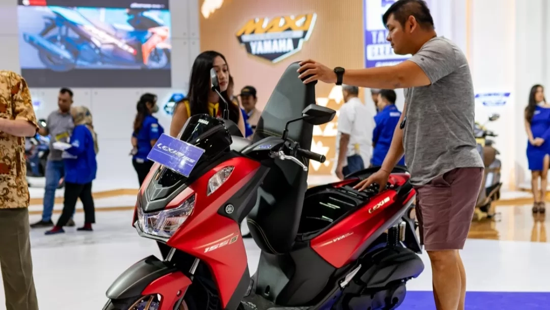 Di IIMS 2024, Lexi LX 155 Bantu Yamaha Pikat Pengunjung yang Hadir
