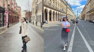 Mantan vs Pacar Maxim Bouttier, Adu Gaya Liburan ke Eropa Prilly Latuconsina dengan Luna Maya: Siapa Lebih Stand Out?