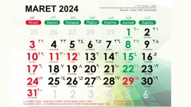 Daftar Hari Besar Nasional dan Internasional Maret 2024