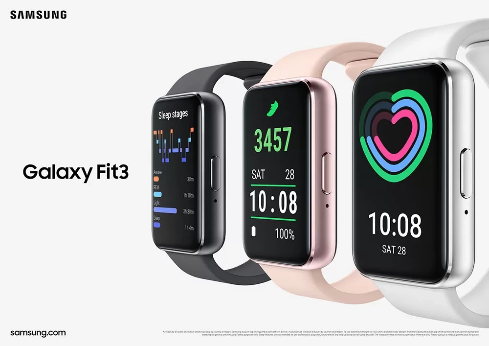 Spesifikasi Galaxy Fit 3, Teman Hidup Sehat, Baterainya Bisa Tahan Sampai 13 Hari
