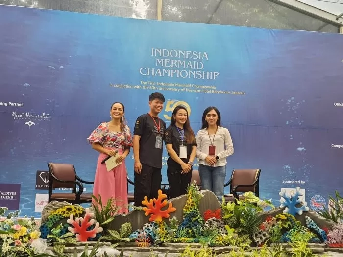 DiveArts Academy dan Hotel Borobudur Jakarta Gelar Indonesia Mermaid Championship 2024