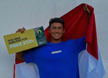 Rio Waida Peselancar Indonesia Sukses Raih Tiket Melaju ke Olimpiade Paris 2024