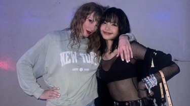 Lisa BLACKPINK Nonton Konser Taylor Swift di Singapura