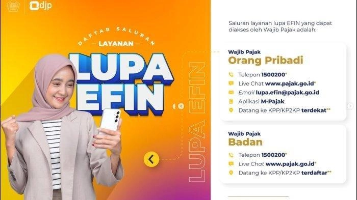 Lupa EFIN padahal Belum Lapor SPT Tahunan? Berikut 4 Cara Mudah Dapatkan Kembali EFIN