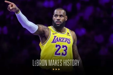 Lampaui Rekor 40.000 Poin, LeBron James: Rekor Memang untuk Dipecahkan
