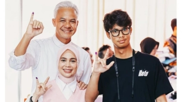 Momen Alam Ganjar Joget Mirip dengan Siti Atikoh, Warganet: Nurun dari Emaknya