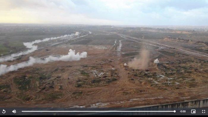 IDF Rilis Video Penghancuran Terowongan Terbesar Hamas Dekat Perbatasan Gaza-Israel