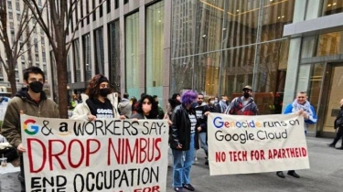 Lebih dari 600 Pekerja Desak Google untuk Putuskan Hubungan dengan Konferensi Teknologi Israel