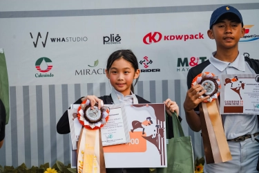 Dua Atlet Klub Djiugo U-16 Raih Juara di Surabaya Jumping Master 2024