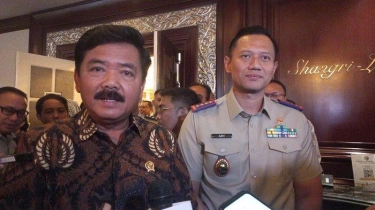 Menko Polhukam Hadi Tjahjanto Titip Percepatan PTSL Hingga Digitalisasi Data Pertanahan Kepada AHY