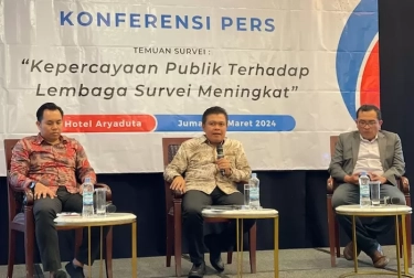 AROPI Sebut Tingkat Kepercayaan Publik Terhadap Lembaga Survei Naik Menjadi 75,4 persen
