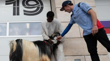 Ada Kambing di Sirkuit Lusail, Cara Kocak Gresini Tegaskan Status GOAT Marc Marquez