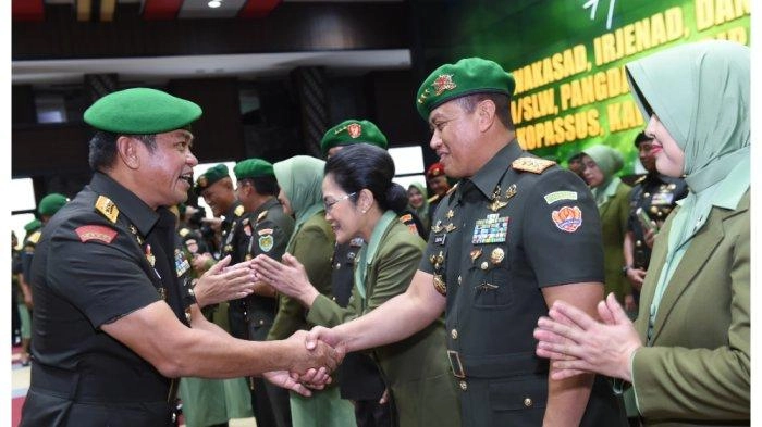 KSAD Jenderal Maruli Simanjuntak Pimpin Sertijab Wakasad dan 13 Jabatan Strategis Lainnya