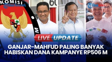VIDEO Total Dana Kampanye Capres-cawapres 2024: Ganjar-Mahfud Terbesar Rp506,8 Miliar