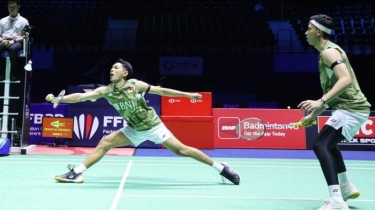Kecolongan di Gim Pertama Kontra Ganda Taipei, Fajar/Rian Tersingkir dari French Open 2024