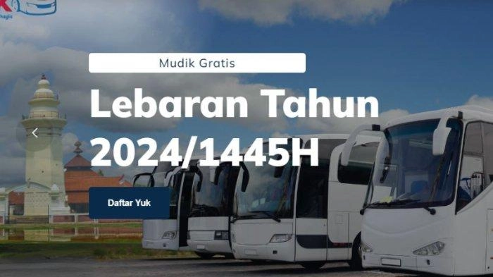 Mudik Gratis Lebaran Pemprov Banten 2024: Syarat, Cara Daftar, dan Rute Keberangkatan