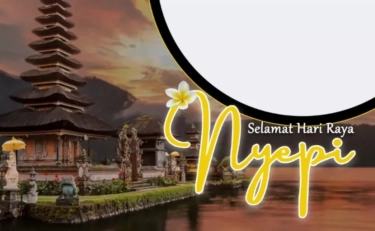 Langsung Pakai, Ini Link Twibbon Ucapan Nyepi 2024 Tahun Saka 1946