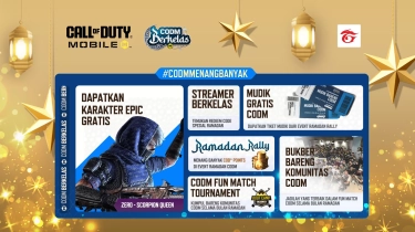Main Game Call of Duty: Mobile Bisa Dapat Tiket Mudik Gratis, Caranya Gampang Banget