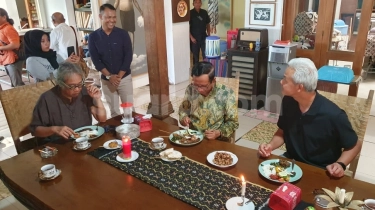 Pamer Makan Bareng Ganjar dan Butet, Mahfud MD Dikritik Gegara Tuliskan Kata Ini