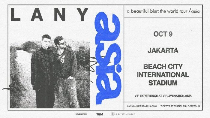 Cara dan Link Beli Tiket Konser LANY di Jakarta 2024, Dibuka Tanggal 13 Maret Pukul 10.00 WIB