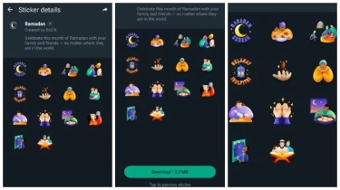 Cara Download Sticker WhatsApp Ramadhan 2024 Khusus di Indonesia