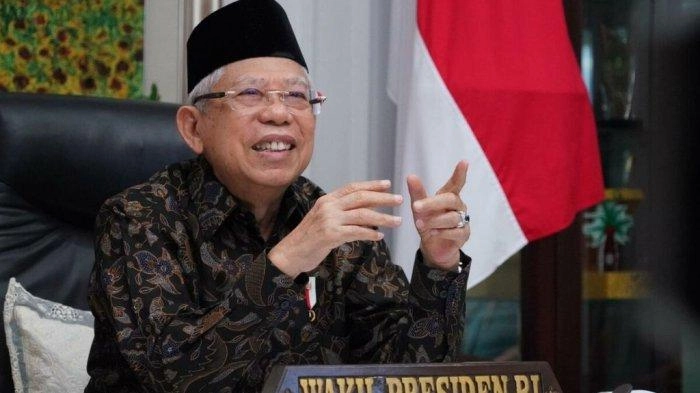 Genap Berusia 81 Tahun, Wapres Ma'ruf Amin Gelar Tasyakuran dan Potong Tumpeng Bareng Keluarga