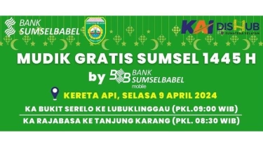 Mudik Gratis Bank Sumsel Babel 2024: Syarat, Cara Daftar, Rute, dan Jadwal Keberangkatan