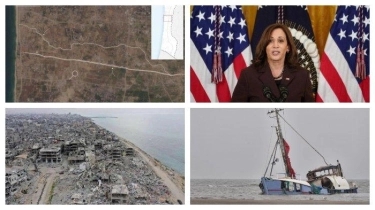 Populer Internasional: Israel Kepergok Bangun Sabuk Militer di Gaza - AS Segera Bangun Pelabuhan