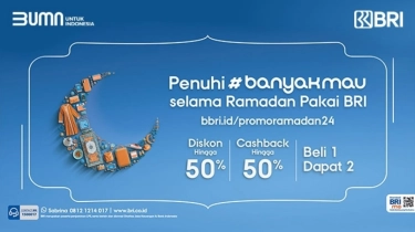 Belanja Hemat dan Mudah Sepanjang Ramadan, Yuk Manfaatkan Promo BRI di Berbagai Merchant Berikut