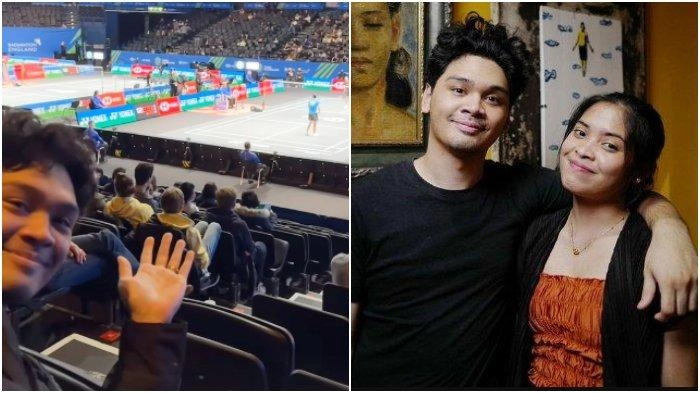 Momen saat Aksi Gregoria di All England Ditonton Langsung Mikha Angelo, Kekasih jadi Penyemangat