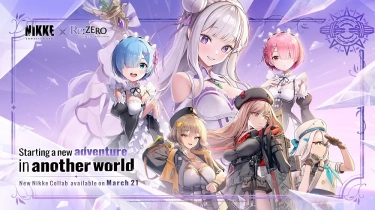 Dear Wibu, Game Nikke Umumkan Kolaborasi dengan Serial Anime Re: ZERO, Rilis 21 Maret 2024