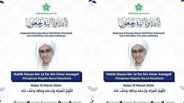 Kronologi dan Ucapan Terakhir Habib Hasan Bin Jafar Assegaf yang Meninggal, usai Salat Lalu Lemas
